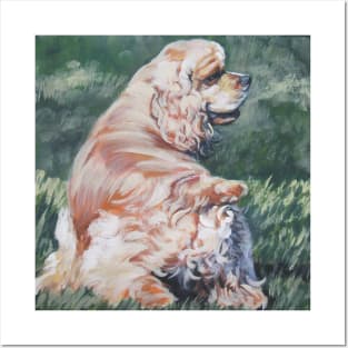 American Cocker Spaniel Fine Art Painting Posters and Art